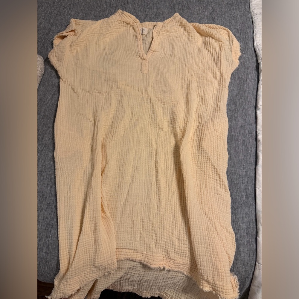 Women’s 9seed resort swim coverup OS